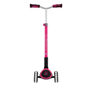 Сгъваема тротинетка за деца над 4 години GLOBBER ACE LIGHTS, розова