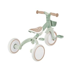 Триколка с родителски контрол 3 в 1 GLOBBER LEARNING TRIKE PLUS ECOLOGIC, мента