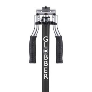 Алуминиева детска тротинетка GLOBBER FLOW ELEMENT LIGHTS - черна