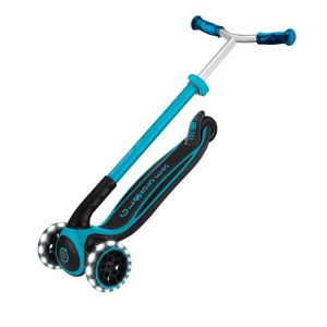 Сгъваема тротинетка за деца над 4 години GLOBBER ACE LIGHTS, синя