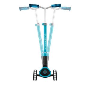 Сгъваема тротинетка за деца над 4 години GLOBBER ACE LIGHTS, синя