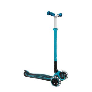 Сгъваема тротинетка за деца над 4 години GLOBBER ACE LIGHTS, синя