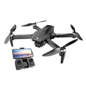 Сгъваем дрон с 720P HD камера, WiFi управление, черен