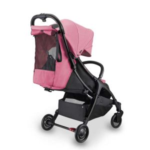 Сгъваема бебешка количка GLOBBER STROLL LITE в пастелно розов цвят