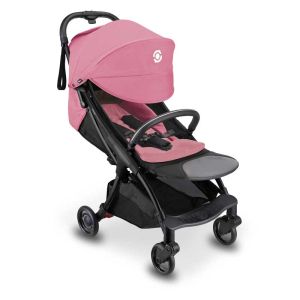 Сгъваема бебешка количка GLOBBER STROLL LITE в пастелно розов цвят