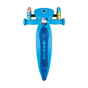 Сгъваема тротинетка GLOBBER PRIMO FOLDABLE LIGHTS - небесно синя