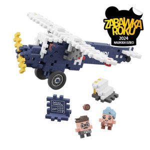 Мини вафлен конструктор Marioinex "Самолет RWD-13", 120 части