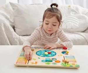 Играчка - часовник с календар Горски обитатели