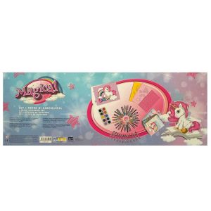 Творчески комплект "Unicorn" за момиче - 45 части, 100 см