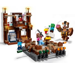 LEGO Minecraft 21272 – Боен ринг в Горското имение, 491 части