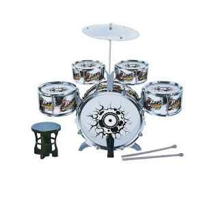 Детски комплект барабани Jazz Drum със столче