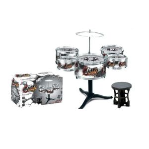 Детски барабани Jazz Drum с 5 барабана и столче