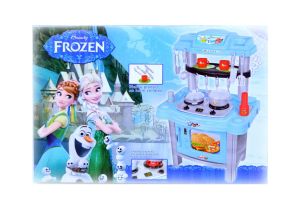 Детска кухня Frozen с котлони, фурна и аксесоари 70 см
