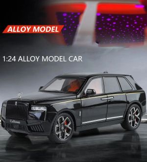 Метална кола Rolls-Royce Cullinan 1:24 – черна, без опаковка