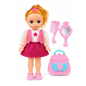 Кукла Baby, С чантичка, Гребен и огледало