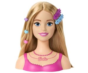 Кукла за прически Barbie с аксесоари – руса коса, Mattel