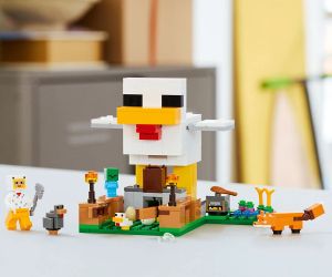 LEGO Minecraft 21585 – Ферма за пилета, 233 части