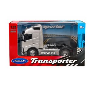 Метален камион Volvo FH 500 – сребрист, Welly