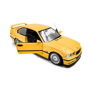 Метална кола BMW M3 Coupe 1991 1:18 – жълта, Solido
