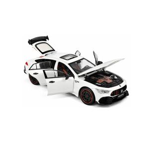 Метална кола Mercedes-AMG GT Brabus 1:24 – бяла, Без опаковка