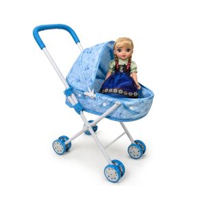 Детска количка за кукли, С кукла Елза, Frozen