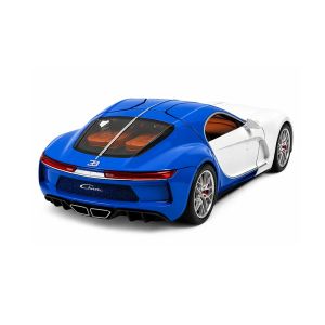 Метална кола Bugatti Atlantic, 1:24, Син, Без опаковка