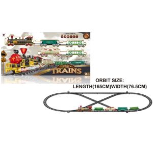 Детски влак на релси Classical Trains, 26 части, 165 × 76,5 см