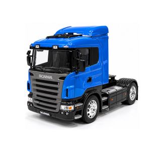 Метален камион влекач Scania R470, 1:32, син – Welly